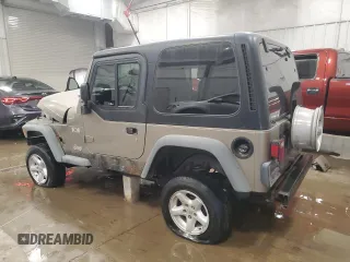 2004 Jeep Wrangler X z VIN 1J4FA39S64P789243, wystawiony jako Copart lot #56286185 z przebiegiem Nie podano mil oraz Nie do naprawy • Non repairable. Historia ofert i sprzedaży dostępna na DreamBid. Obrazek 2.