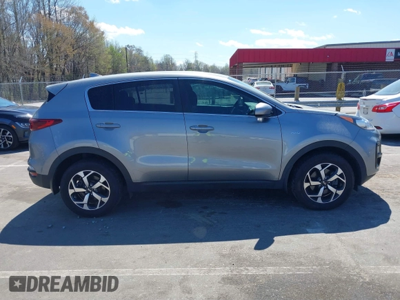 2020 Kia Sportage LX with VIN KNDPMCAC1L7839423, listed as a IAAI auction lot 41897838 with 50,818 mi miles. Bid and sale history available at carsss.com. Image 13.