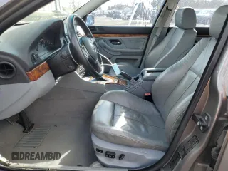 2002 BMW 5 Series 525iA with VIN WBADT43412GZ96236, listed as a Copart auction lot 42825325 with 254,554 mi miles and Salvage Title. Bid and sale history available at carsss.com. Image 7.