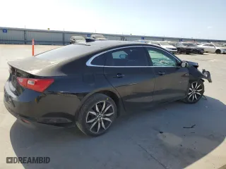 2018 Chevrolet Malibu LT with VIN 1G1ZD5ST0JF109145, listed as a Copart auction lot 50074445 with 92,257 mi miles and Salvage Title. Bid and sale history available at carsss.com. Image 3.