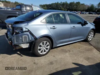 2025 Toyota Corolla Hybrid LE with VIN JTDBDMHE6SJ012428, listed as a Copart auction lot 50814965 with 4,330 mi miles and Salvage Title. Bid and sale history available at carsss.com. Image 3.