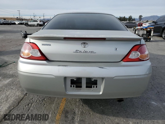 2003 Toyota Solara SE with VIN 2T1CF22P93C606943, listed as a Copart auction lot 84861684 with 162,645 mi miles and Salvage Title. Bid and sale history available at carsss.com. Image 6.