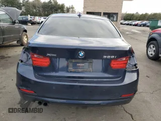 2015 BMW 3 Series 328i xDrive with VIN WBA3B5G50FNS14551, listed as a Copart auction lot 46627015 with 76,837 mi miles and Salvage Title. Bid and sale history available at carsss.com. Image 6.