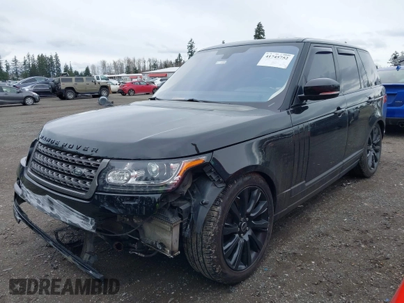 2016 Land Rover Range Rover with VIN SALGR2KF2GA303053, listed as a IAAI auction lot 41745752 with 111,045 mi miles and . Bid and sale history available at DreamBid. Image 18.