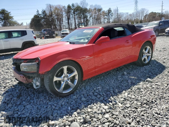2015 Chevrolet Camaro LT with VIN 2G1FF3D37F9296611, listed as a Copart auction lot 50684785 with 71,486 mi miles and Salvage Title. Bid and sale history available at carsss.com. Image 1.