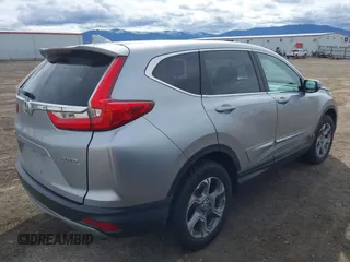 2017 Honda CR-V EX-L with VIN 2HKRW2H80HH686762, listed as a IAAI auction lot 41905053 with 74,230 mi miles. Bid and sale history available at carsss.com. Image 4.