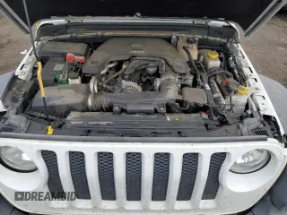 2019 Jeep Wrangler Unlimited Sport with VIN 1C4HJXDG0KW506153, listed as a Copart auction lot 42191625 with 81,954 mi miles and Salvage title. Bid and sale history available at DreamBid. Image 11.