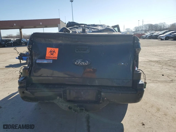 2008 Ford Explorer Sport Trac Limited with VIN 1FMEU53898UA16643, listed as a Copart auction lot 47971505 with 0 mi miles and Salvage Title. Bid and sale history available at carsss.com. Image 6.