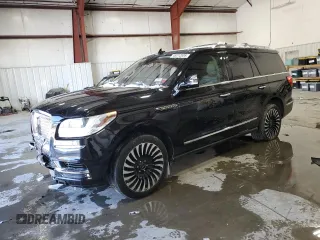 2018 Lincoln Navigator Black Label z VIN 5LMJJ2TT2JEL07749, wystawiony jako Copart lot #45212835 z przebiegiem 93 045 mil mil oraz Nie do naprawy • Non repairable. Historia ofert i sprzedaży dostępna na DreamBid. Obrazek 1.