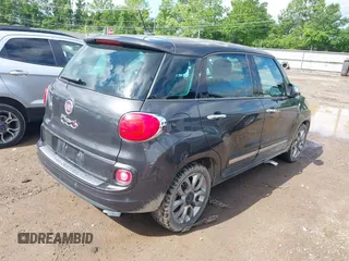 2015 FIAT 500L Lounge z VIN ZFBCFACH6FZ035281, wystawiony jako IAAI lot #42306531 z przebiegiem 99 810 mil mil oraz . Historia ofert i sprzedaży dostępna na DreamBid. Obrazek 4.