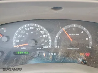 2001 Ford F-150 SuperCrew XLT with VIN 1FTRW07W31KA86300, listed as a Copart auction lot 57283434 with 129,416 mi miles and Salvage Title. Bid and sale history available at carsss.com. Image 9.