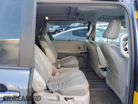 2013 Toyota Sienna XLE with VIN 5TDDK3DC7DS057882, listed as a Copart auction lot 47300525 with 147,990 mi miles and Salvage Title. Bid and sale history available at DreamBid. Image 11.