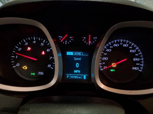 2015 Chevrolet Equinox LT with VIN 2GNFLFEK3F6399749, listed as a Copart auction lot 51082015 with 107,902 mi miles and Clean Title. Bid and sale history available at carsss.com. Image 9.