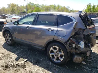 2017 Honda CR-V EX-L with VIN 2HKRW2H88HH672690, listed as a Copart auction lot 53306295 with 62,073 mi miles and Salvage Title. Bid and sale history available at carsss.com. Image 2.