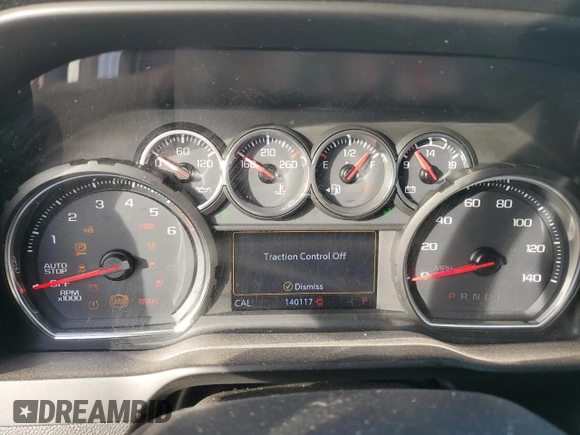 2020 Chevrolet Silverado 1500 LT with VIN 3GCPWCET6LG351917, listed as a Copart auction lot 86346364 with 140,117 mi miles and Salvage Title. Bid and sale history available at DreamBid. Image 9.