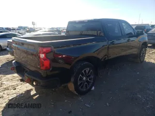 2023 Chevrolet Silverado 1500 LT with VIN 3GCUDDE87PG357998, listed as a Copart auction lot 88115475 with 43,024 mi miles and Salvage Title. Bid and sale history available at carsss.com. Image 3.