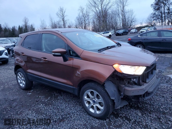 2019 Ford EcoSport SE with VIN MAJ6S3GL8KC307851, listed as a Copart auction lot 86219334 with 81,188 mi miles and Salvage Title. Bid and sale history available at carsss.com. Image 4.