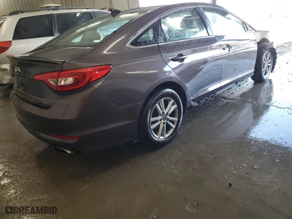 2017 Hyundai Sonata 2.4L with VIN 5NPE24AF2HH515705, listed as a Copart auction lot 48693285 with 178,391 mi miles and Salvage Title. Bid and sale history available at carsss.com. Image 3.