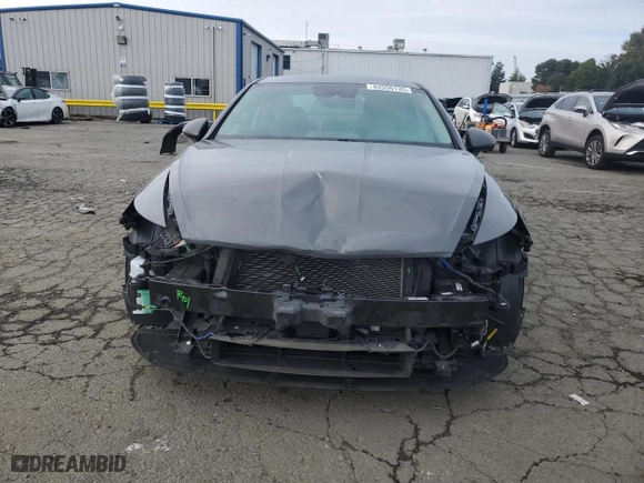 2022 Hyundai Sonata Hybrid SEL with VIN KMHL34JJ2NA043349, listed as a Copart auction lot 44950135 with 70,128 mi miles and Salvage Title. Bid and sale history available at carsss.com. Image 5.