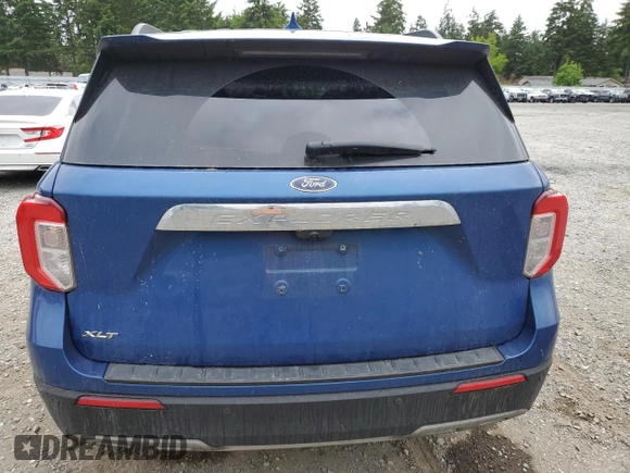 2020 Ford Explorer XLT z VIN 1FMSK8DH0LGA63799, wystawiony jako Copart lot #59457225 z przebiegiem 114 160 mil mil oraz Szkoda całkowita • Salvage title. Historia ofert i sprzedaży dostępna na DreamBid. Obrazek 6.