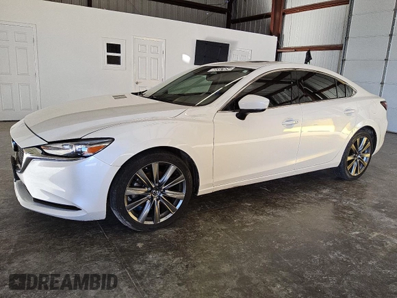 2019 Mazda 6 Grand Touring with VIN JM1GL1TY2K1506147, listed as a Copart auction lot 85357654 with 136,792 mi miles and Clean Title. Bid and sale history available at carsss.com. Image 1.