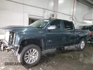 2018 Chevrolet Silverado 1500 LT with VIN 3GCUKREC3JG258674, listed as a Copart auction lot 87425324 with 142,796 mi miles and Salvage Title. Bid and sale history available at carsss.com. Image 1.