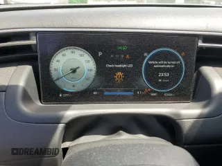 2022 Hyundai Tucson SEL with VIN 5NMJF3AE2NH005982, listed as a Copart auction lot 52438945 with 52,636 mi miles and Salvage Title. Bid and sale history available at DreamBid. Image 9.