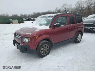 2008 Honda Element EX with VIN 5J6YH28778L019643, listed as a Copart auction lot 87612975 with 154212 miles and Salvage Title. Bid and sale history available at carsss.com. Image 1.