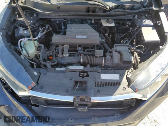 2017 Honda CR-V EX-L with VIN 5J6RW2H84HL018727, listed as a Copart auction lot 50523945 with 125,342 mi miles and Salvage Title. Bid and sale history available at DreamBid. Image 12.