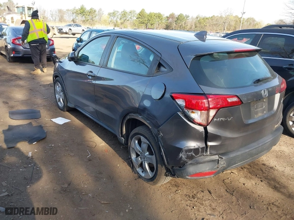 2016 Honda HR-V LX with VIN 3CZRU6H3XGM708755, listed as a IAAI auction lot 42039742 with 92,300 mi miles. Bid and sale history available at carsss.com. Image 3.