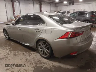 2015 Lexus IS 250 with VIN JTHBF1D25F5059385, listed as a IAAI auction lot 41565158 with 115,646 mi miles. Bid and sale history available at carsss.com. Image 3.