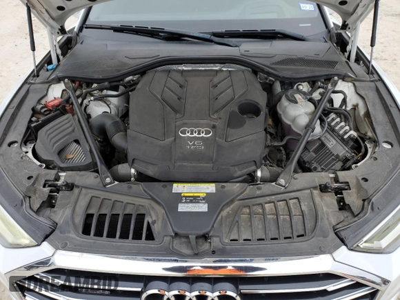 2019 Audi A8 L with VIN WAU8DAF82KN014043, listed as a Copart auction lot 41711205 with 74,642 mi miles and Salvage Title. Bid and sale history available at carsss.com. Image 11.