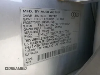 2017 Audi Q7 Premium Plus with VIN WA1LAAF73HD056615, listed as a Copart auction lot 50899715 with 157,742 mi miles and Clean Title. Bid and sale history available at carsss.com. Image 13.
