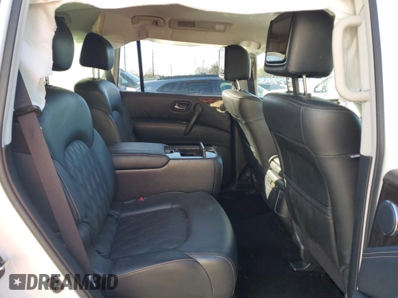 2023 Nissan Armada Platinum with VIN JN8AY2DA6P9403115, listed as a Copart auction lot 83341654 with 33,264 mi miles and Salvage Title. Bid and sale history available at carsss.com. Image 11.