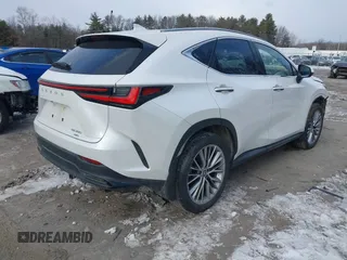 2024 Lexus NX with VIN JTJHGCEZXR5007672, listed as a IAAI auction lot 41298685 with 7,540 mi miles. Bid and sale history available at carsss.com. Image 4.