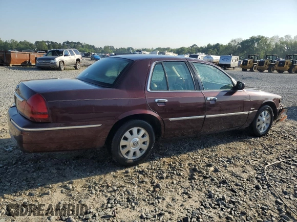 2003 Mercury Grand Marquis LS Premium with VIN 2MEFM75W03X606245, listed as a Copart auction lot 50795125 with 207,117 mi miles and Salvage Title. Bid and sale history available at DreamBid. Image 3.