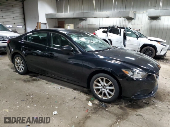 2014 Mazda 6 i Sport with VIN JM1GJ1U50E1100401, listed as a Copart auction lot 51338125 with 143,171 mi miles and Non Repairable. Bid and sale history available at DreamBid. Image 4.