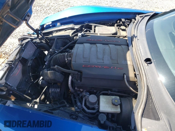 2014 Chevrolet Corvette Z51 3LT with VIN 1G1YM2D77E5105731, listed as a Copart auction lot 50523975 with 56,229 mi miles and Clean title. Bid and sale history available at DreamBid. Image 11.