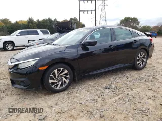 2016 Honda Civic Sedan EX with VIN 2HGFC2F8XGH509062, listed as a Copart auction lot 78390574 with 153,205 mi miles and Salvage Title. Bid and sale history available at carsss.com. Image 1.
