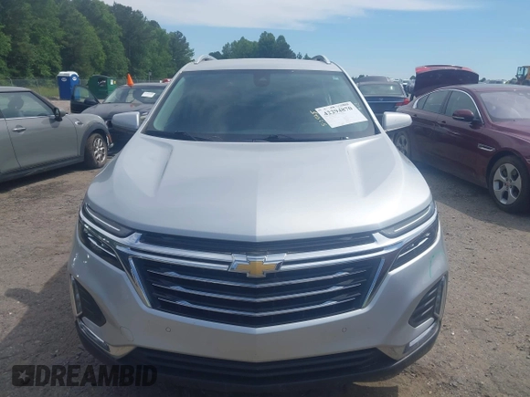 2022 Chevrolet Equinox Premier z VIN 2GNAXXEVXN6146327, wystawiony jako IAAI lot #42294870 z przebiegiem 68 276 mil mil oraz . Historia ofert i sprzedaży dostępna na DreamBid. Obrazek 12.