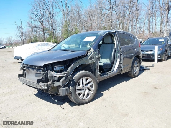 2015 Honda CR-V EX with VIN 2HKRM3H59FH536096, listed as a IAAI auction lot 41894000 with 31,646 mi miles. Bid and sale history available at carsss.com. Image 19.