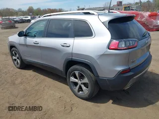 2019 Jeep Cherokee Limited with VIN 1C4PJMDX3KD254825, listed as a IAAI auction lot 42067129 with 120,304 mi miles and . Bid and sale history available at DreamBid. Image 3.