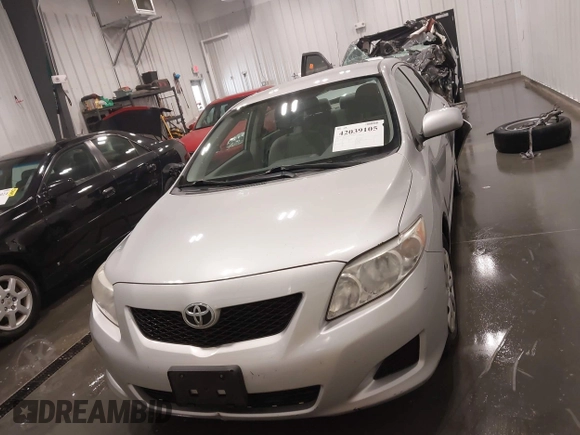 2009 Toyota Corolla with VIN JTDBL40E099056290, listed as a IAAI auction lot 42039105 with 94,043 mi miles and . Bid and sale history available at carsss.com. Image 12.