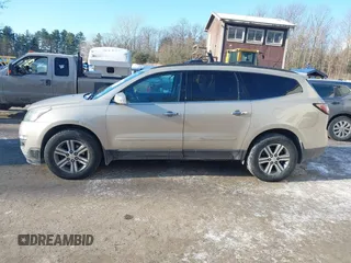2015 Chevrolet Traverse LT with VIN 1GNKVHKDXFJ389653, listed as a IAAI auction lot 41349149 with 141,516 mi miles and . Bid and sale history available at DreamBid. Image 14.