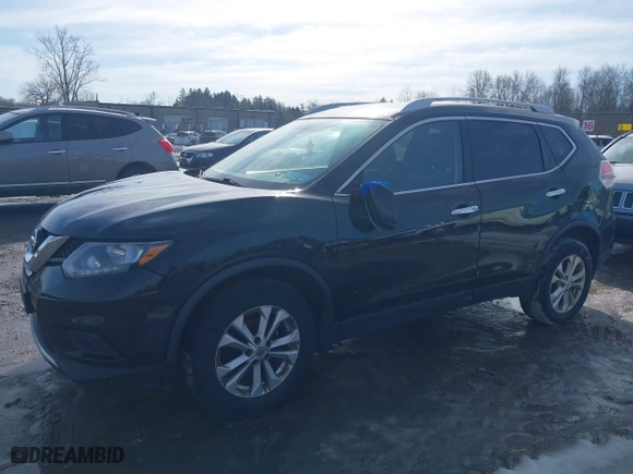 2016 Nissan Rogue S with VIN JN8AT2MV4GW146121, listed as a IAAI auction lot 41723124 with 195,681 mi miles. Bid and sale history available at carsss.com. Image 21.