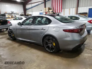 2019 Alfa Romeo Giulia Ti Sport with VIN ZARFANBN5K7615320, listed as a Copart auction lot 47382773 with 30,788 mi miles. Bid and sale history available at carsss.com. Image 2.