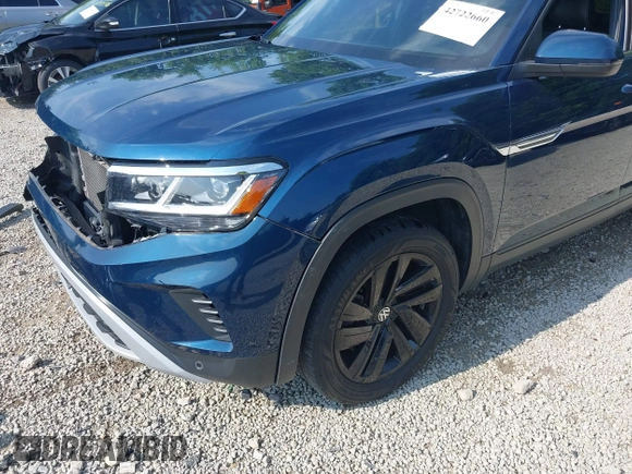 2022 Volkswagen Atlas SE z VIN 1V2HE2CA7NC211835, wystawiony jako IAAI lot #42722660 z przebiegiem 56 112 mil mil oraz . Historia ofert i sprzedaży dostępna na DreamBid. Obrazek 19.