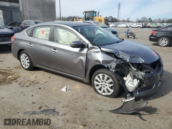 2015 Nissan Sentra SV with VIN 3N1AB7AP7FY343487, listed as a Copart auction lot 48454295 with 69,990 mi miles and Salvage Title. Bid and sale history available at carsss.com. Image 4.