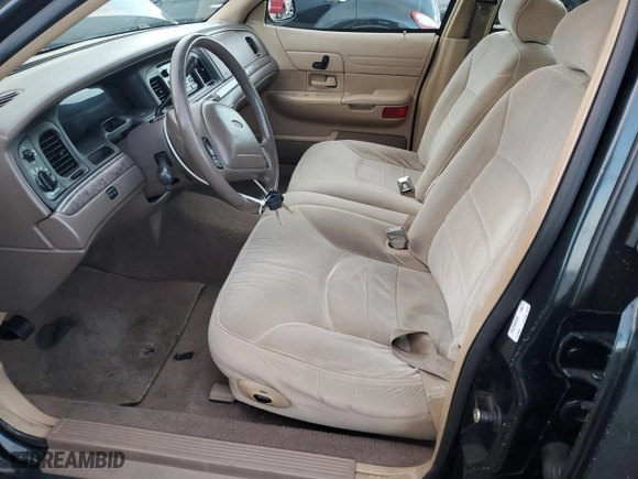 1998 Ford Crown Victoria LX with VIN 2FAFP74W9WX171309, listed as a Copart auction lot 80585734 with 192,162 mi miles and Salvage Title. Bid and sale history available at carsss.com. Image 7.