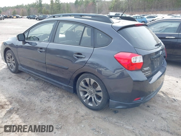 2014 Subaru Impreza Special Sports Limited z VIN JF1GPAU69E8266968, wystawiony jako IAAI lot #42080549 z przebiegiem 100 152 mil mil oraz . Historia ofert i sprzedaży dostępna na DreamBid. Obrazek 3.
